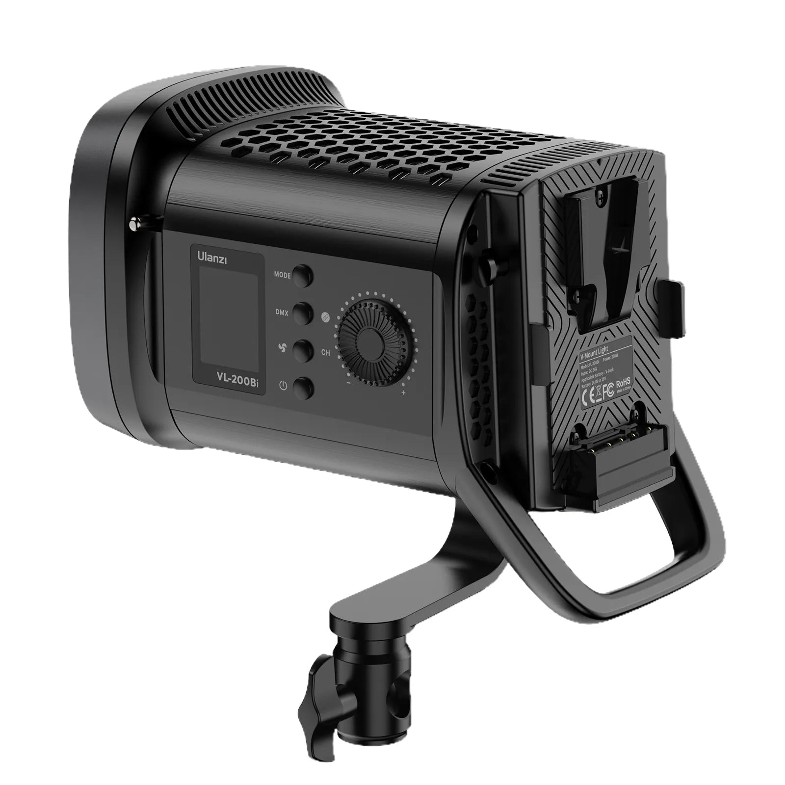 Ulanzi VL-200Bi 200W V-Mount Video Light L079CNA1 - Image 13
