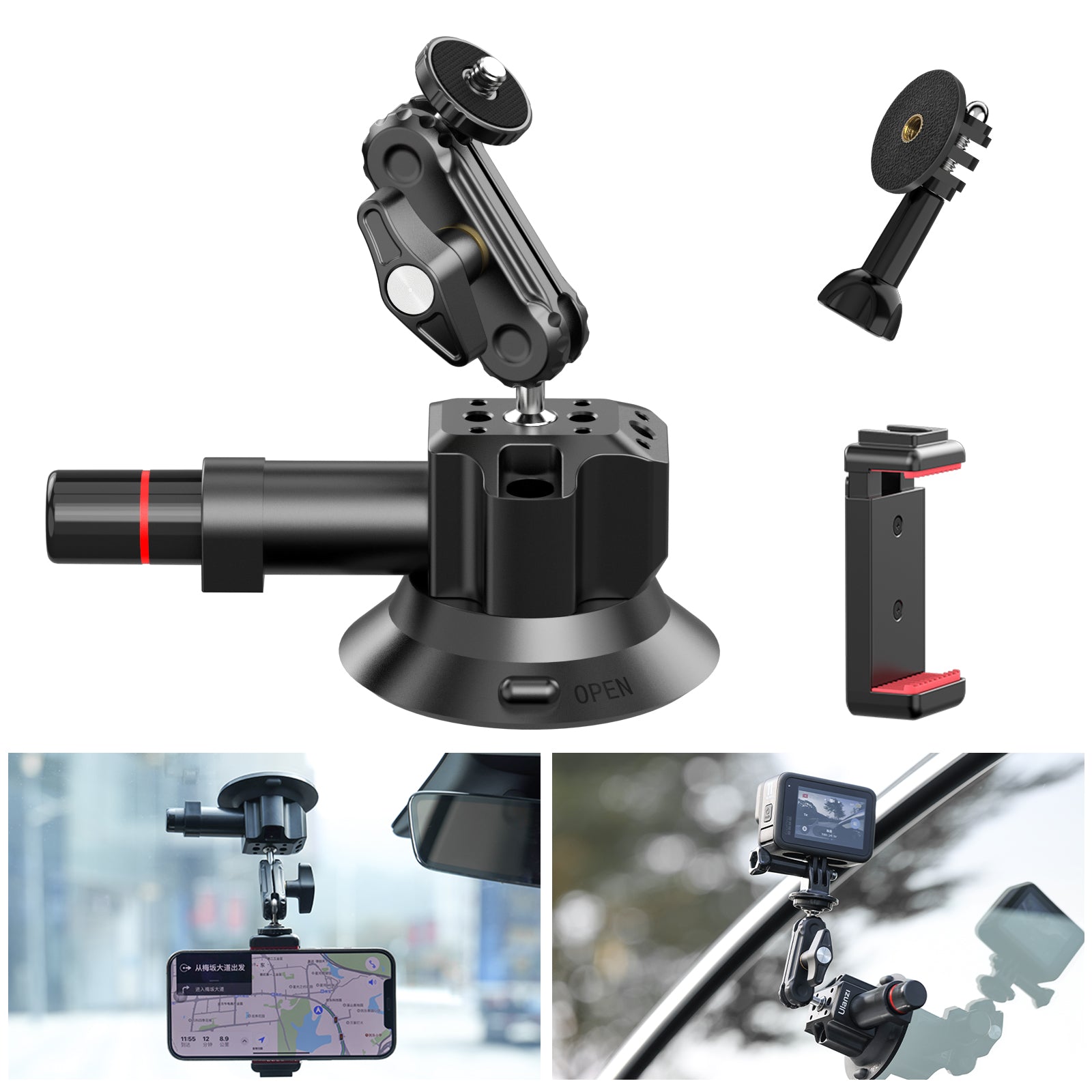 Ulanzi SC-01 Strong Suction Cup Mount (3) - Image 2