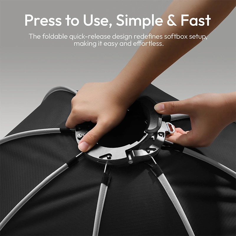 Ulanzi QS80 Octagonal Softbox (Standard Bowens Mount & 80cm) - Image 4