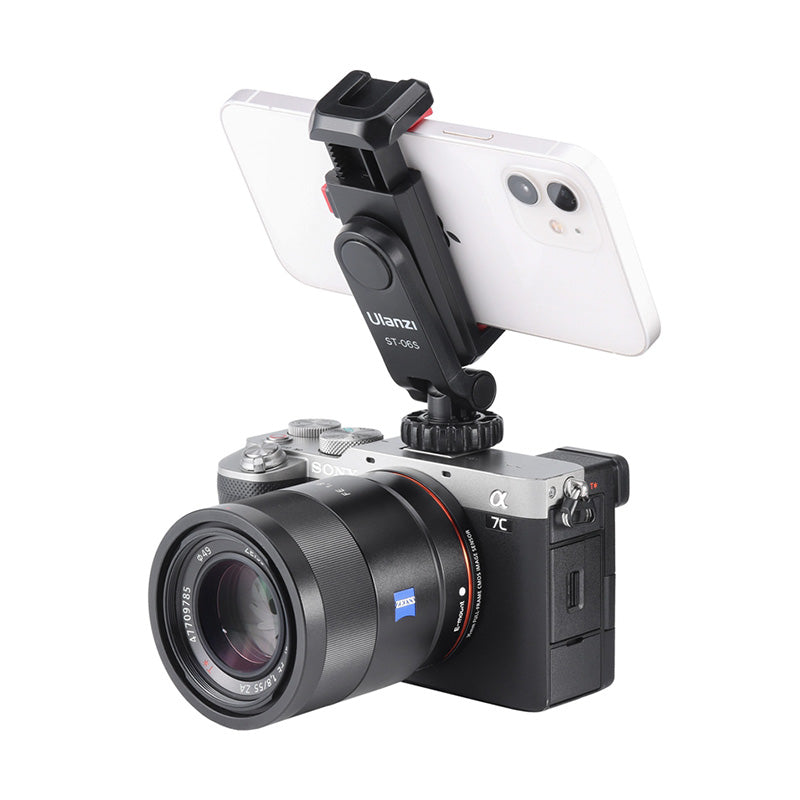 Ulanzi ST-06S Multi-Function Cold Shoe Smartphone Holder - Image 5