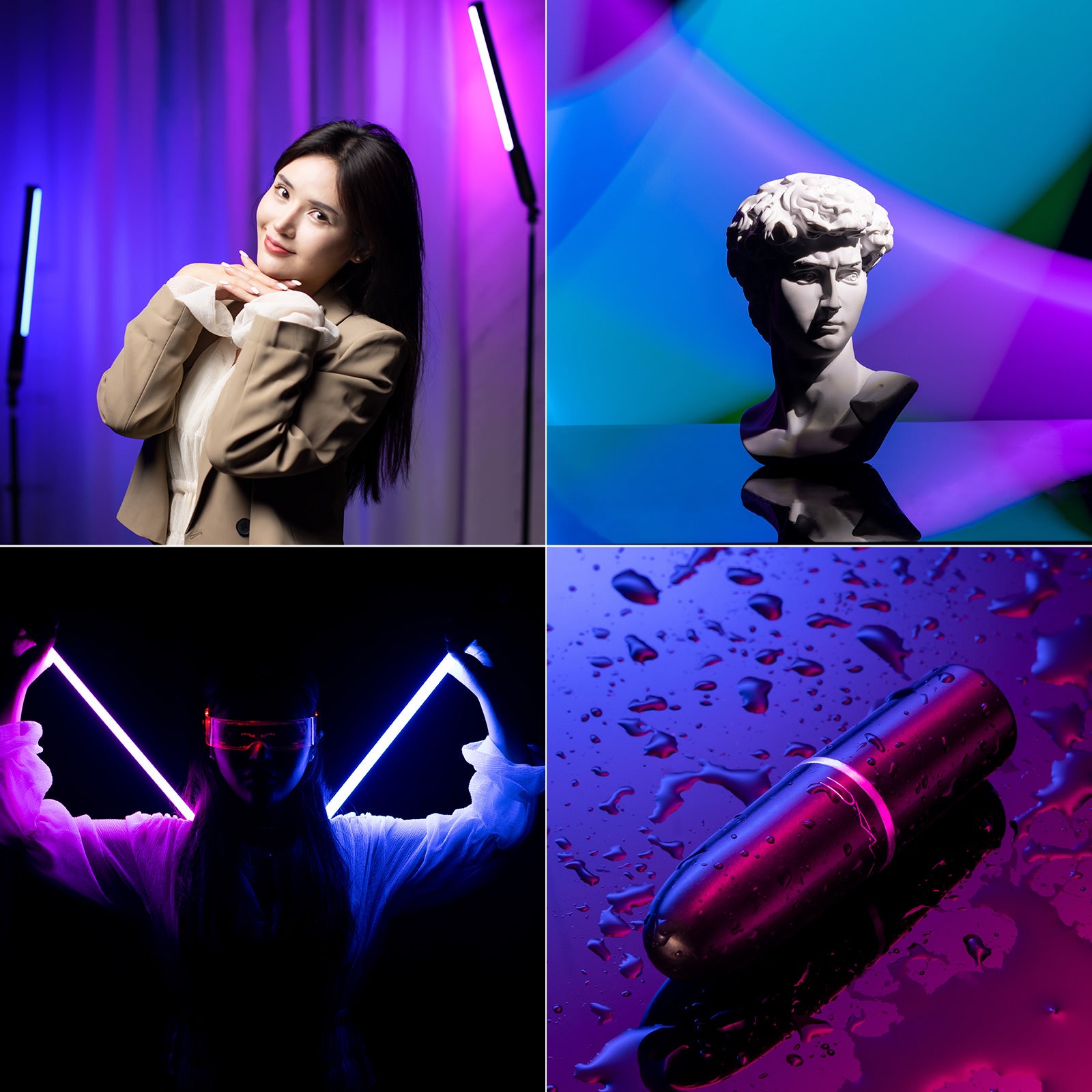 Ulanzi VL119 RGB Tube Light Handheld LED Video Light Wand 2907 - Image 2
