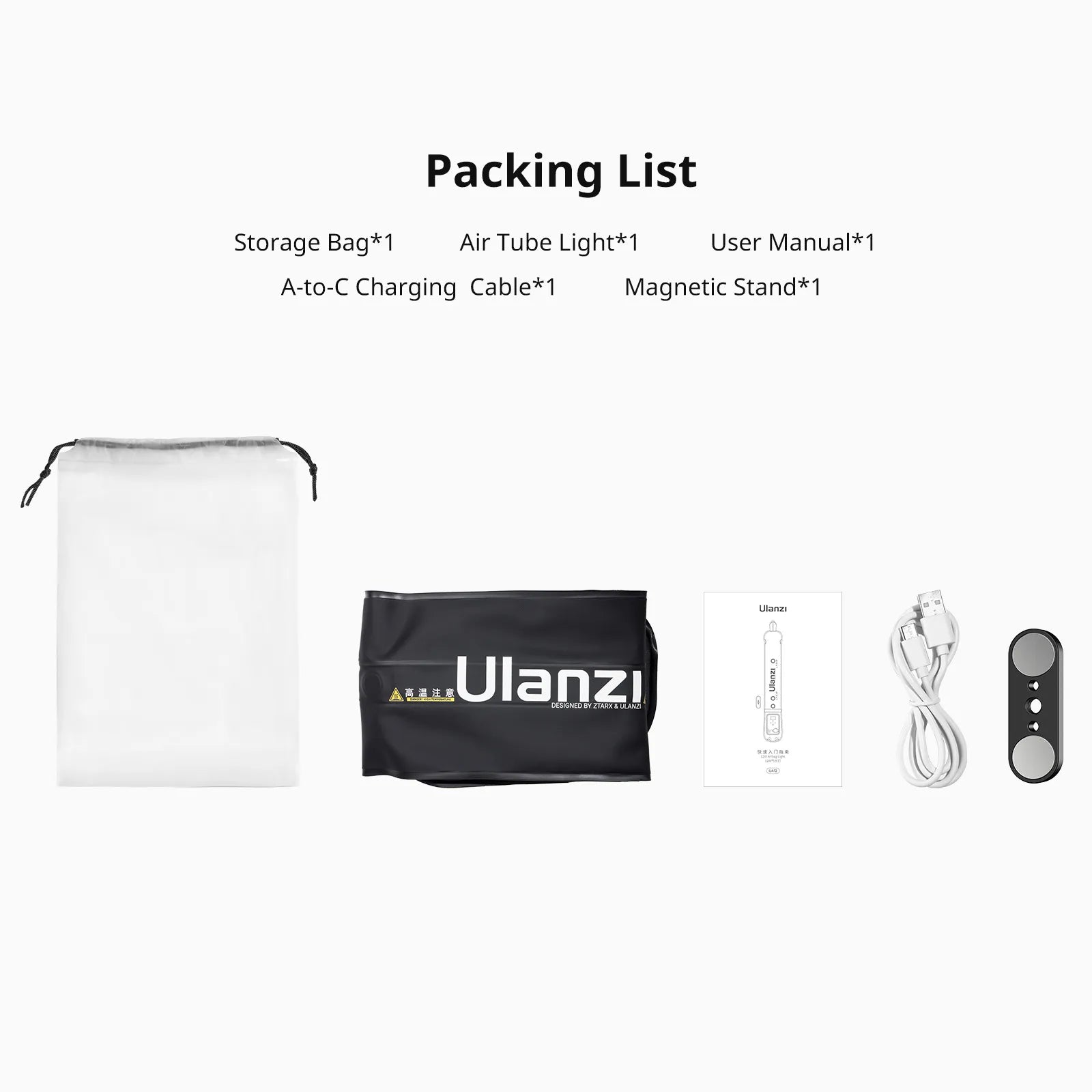 Ulanzi UA12/UA20 Portable Air Tube Light - Image 10