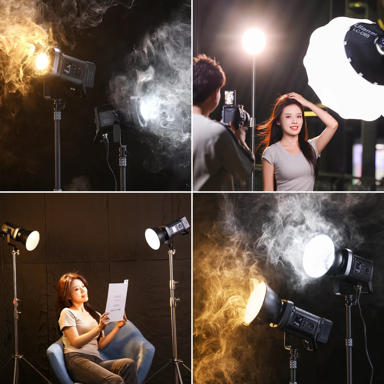 Ulanzi VL-200Bi 200W V-Mount Video Light L079CNA1 - Image 9